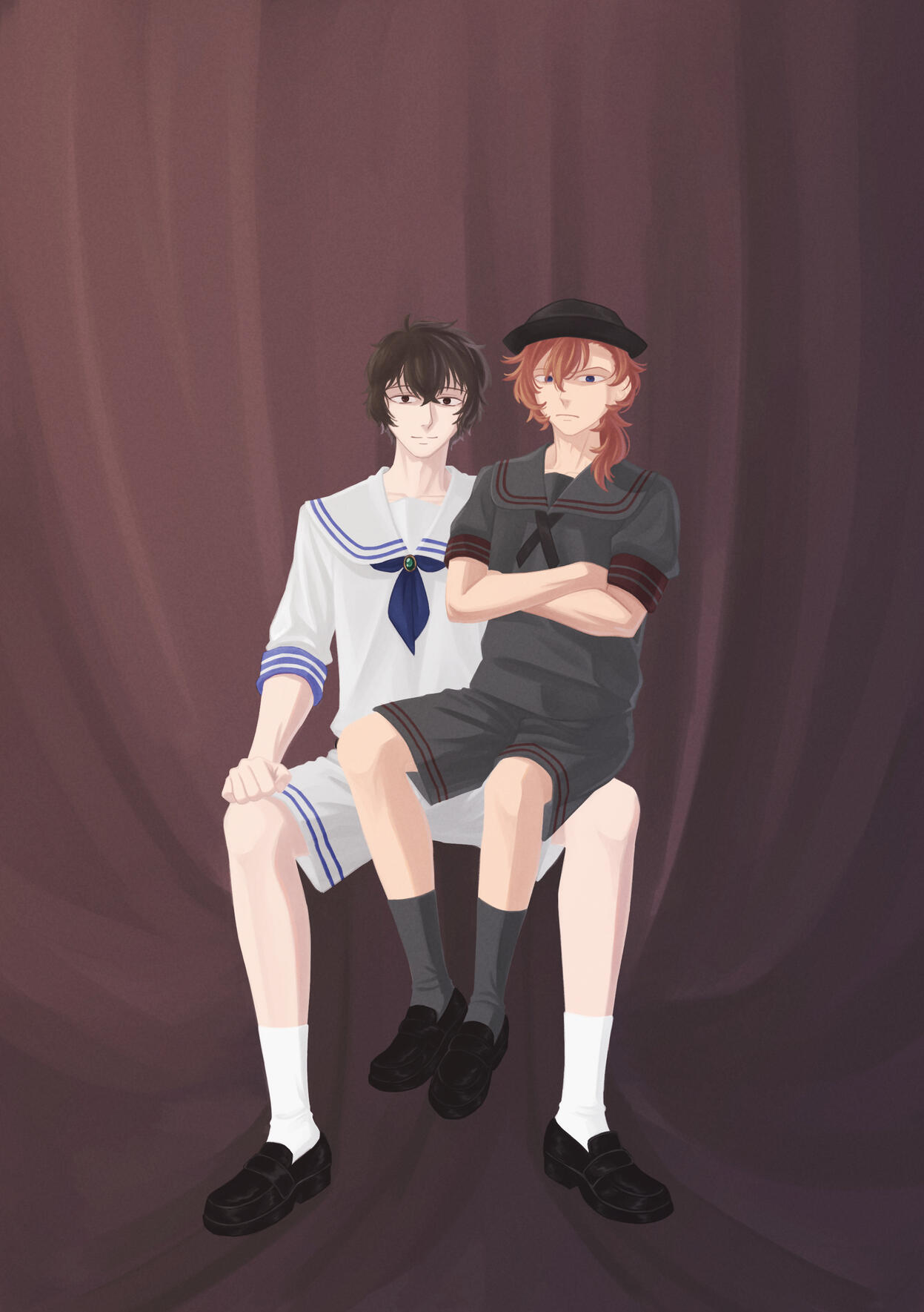 Dazai Chuuya (Sailor Uniform)